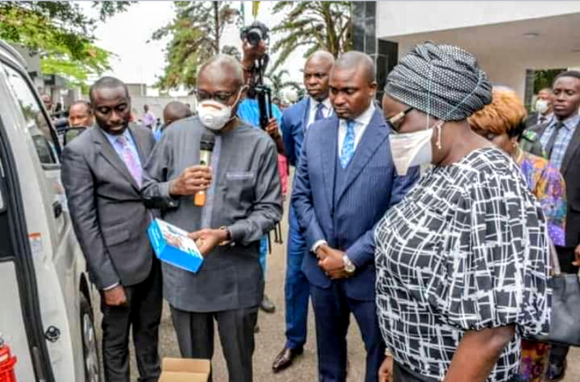 Officials Receiving The Support