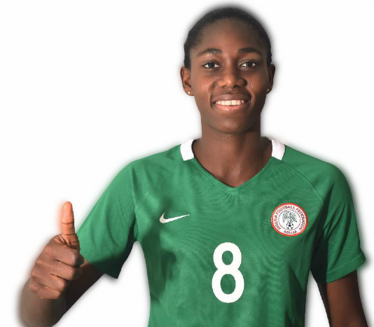 ei 1621259571364 removebg preview Intriguing, exciting and euphoric moment as Nigeria and Barcelona’s Asisat Oshoala was left lost for words after becoming the first African winner of the European Women’s Champions League.