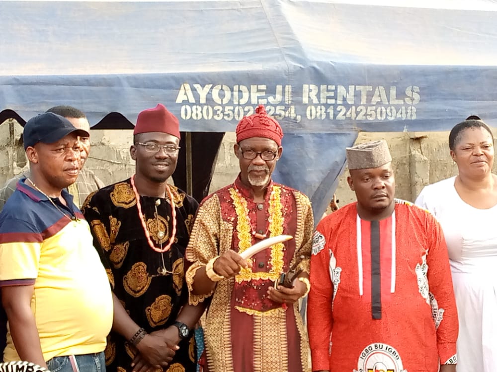 img 20210517 wa0012 The OHANEZE NDIGBO and the entire Igbo community in Ikorodu has endorsed Hon. Jimoh Azeez Olosugbo as the incoming Chairman of Ikorodu Local government.