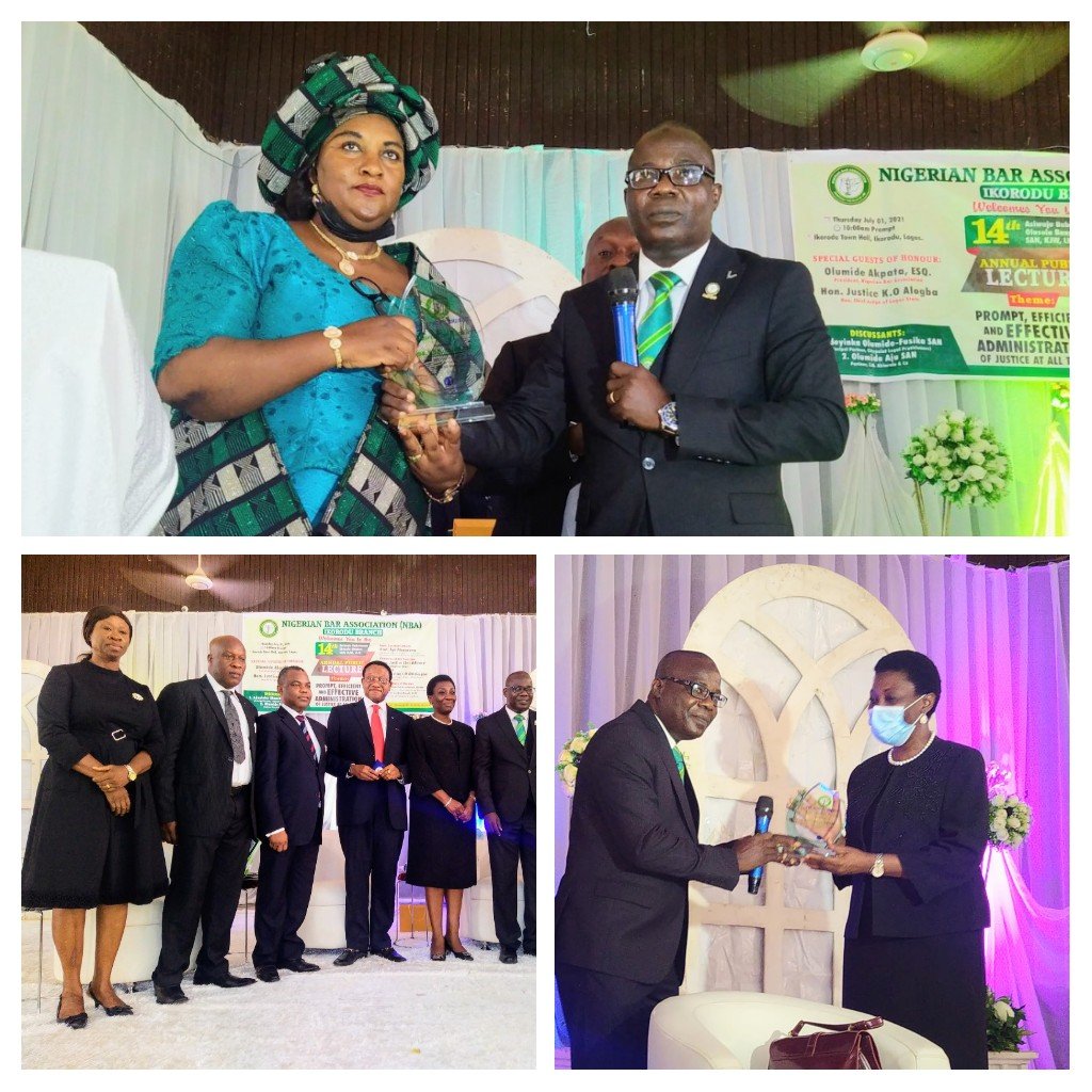 20210702 095806 collage2470008947684039072 1st of July 2021, The Nigerian Bar Association (NBA) Ikorodu Branch organised its 14th Asiwaju Babatunde Olusola Benson Public lecture, playing host to the finest legal practitioners within Ikorodu and across Lagos State at the Townhall, Ikorodu.