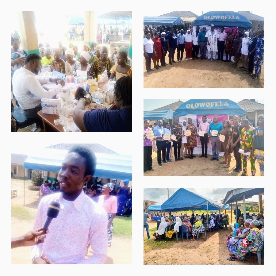 394994j4j44jjjj7E2457454502891651949. Ikorodu General Hospital, Imota Annex that was brought alive on Monday, 14th of November, 2022 as Imota Student's Union hosted Day-3 program of ISUWEEK'22 tagged; Free Medical Check Up, Drugs/Health & Waste Management Enlightenment in the hospital's compound.
The program, considered one of the most anticipated in the annual line-up of the union activities of ISU WEEK witnessed the presence of twenty-six (26) medical personnel; doctors, pharmacists, laboratory officials, pharmacists, environmental officials, health educators and auxiliary nurses which catering to two hundred and thirty-one (231) elders, ages ranges from 16 - 80 years and children from 1 - 15years.
Mr. Saheed Yekini (PRO, Ikorodu general hospital, Imota annex), communicating the local dialect, Ijebu, and translating to Yoruba and English, encouraged participants to make use of the general hospital in the community, discouraging the improper waste disposal culture and also sensitise the people on the need to subscribe to ilere eko, an health insurance scheme of Lagos state government. According to Comrade Adenusi David Olamide, the Chairman, ISUWEEK'22 Organising Committee, "This program is organised to sensitise our people of the dangers of drug abuse, improper waste disposal and also to give them the opportunity of a free diagnosis, free consultations with doctors, free eye check up service and free drugs." Speaking further, he noted that, "most of the people in the community are low income earners, and while struggling to put three square meal on the table, they barely have left over resources to be spent on checkup and other medical services. Hence, the organisation of this program".
The Health Educator from Ikorodu General Hospital, advised the participants to often check their B.P and visit the general hospital equipped with qualified medical professional and updated facilities for checkup and not to wait till they are overwhelmed with health issues before visiting hospital. She also advised against drug abuse and discouraged the practices of going to the pharmaceutical shops without a doctor prescription.
Talking to partakers, the Environmental Health Official, charged all the participants to be conscious of their environment, because there can only be sound healthy, if the environment is clean. She advised the participants to sort their wastes; the biodegradable to a container and the none biodegradable to be sorted in another container; all should be in a container with covered lid placed at the front of the house.
One of the participants who identified himself as Oklaho, asserted, "this program is one program people always look out for in the community. It gives us the opportunity to see doctors, get health related advise and free drugs". Appreciating Imota Student's Union for the opportunity, he wished every members of the union well in all their endeavours".
The President of Imota Student's Union, Comrade Ogunbowale Olatayo Bodunrin acknowledged the Director of Ikorodu General Hospital for collaborating with the union. "I'm deeply indebted to the Director of Ikorodu General Hospital for partnering with the union". He continued, "They supplied us with drugs and personnel, boosting our coverage. Also, I want to recognise all the public and government hospital in Imota and Agbowa that released their personnel for the outreach. "We're indeed grateful for the presence of His Royal Highness, Oba Mufashir Bakare Agoro, the Ranodu of Imota and the Olufoworesete II".
"It is important to note that ISUWEEK'22 programs still continue, and while am so grateful for the kind gestures of our supporters, I also want to call for more support". "We really do have lot of programs and projects that target all age brackets, especially the students in Imota and its environs and we are currently running out of resources to execute the programs and projects".
"Hence, we call on all and sundry to come to our aid, so that together, we can build Imota community of our dreams" He concluded.