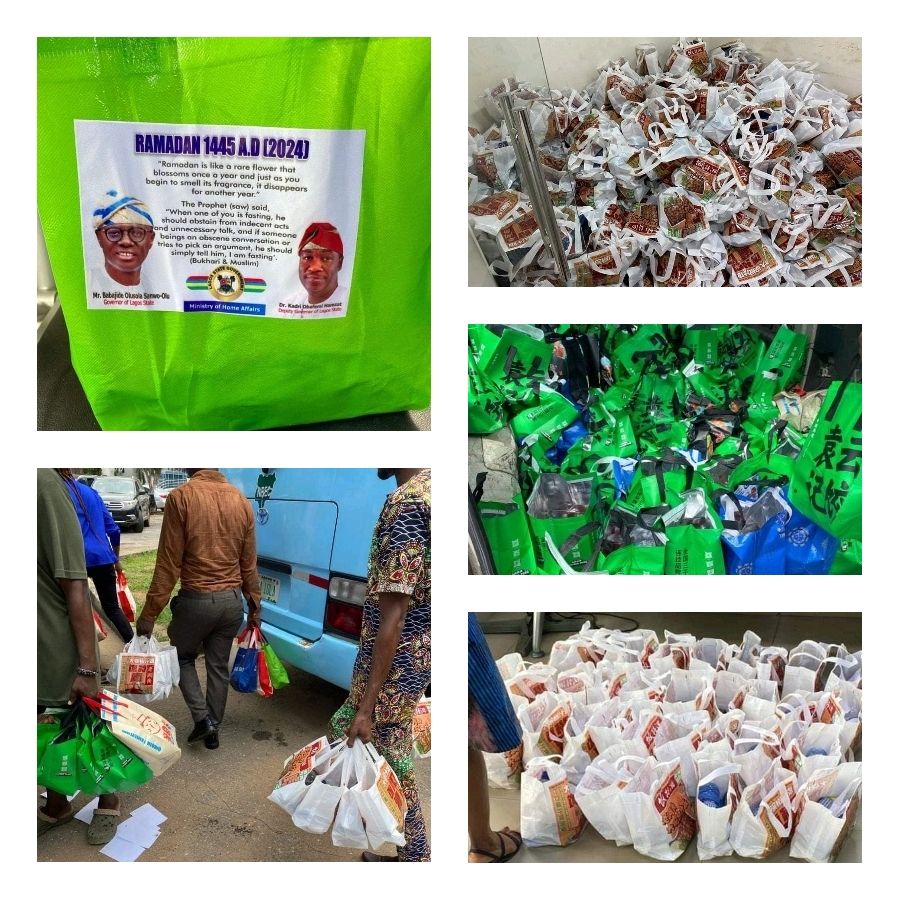LAGOS STATE GOVERNMENT LAUNCHES RAMADAN FOOD DISTRIBUTION INITIATIVE FOR PUBLIC SERVANTS ®™√ INN Nigeria ©